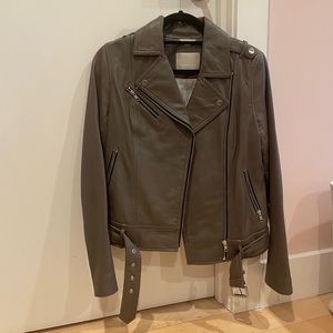 Leather jacket